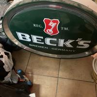 Insegna luminosa Beck’s