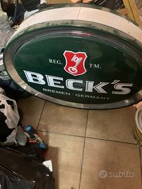 Insegna luminosa Beck’s