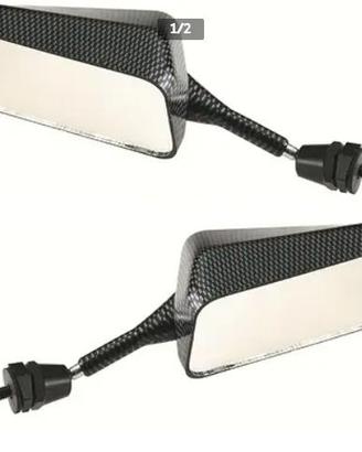 Coppia specchietti retrovisori racing