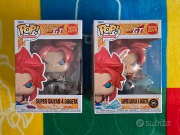 Funko Pop DBGT - Gogeta SSJ4 #2074 Chase Bundle