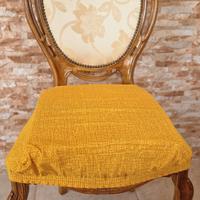 6 Sedie in legno stile classico 