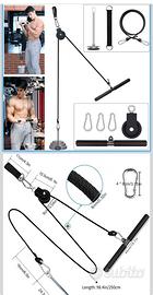 Attrezzi per tricipiti carrucola con cavo