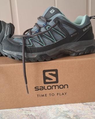 Scarpe outdoor Salomon donna tg 37 1/3 Goretex