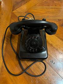 Telefono in bachelite Siemens Milano a disco
