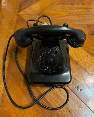Telefono in bachelite Siemens Milano a disco