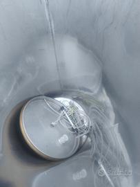 contenitore sempre pieno in inox fiorettato 