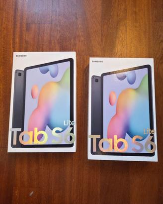2 Tablet Samsung S6 Lite  (Wifi 64GB) con S-Pen