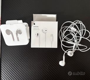 Kit caricatore e cuffie Iphone - Lightning