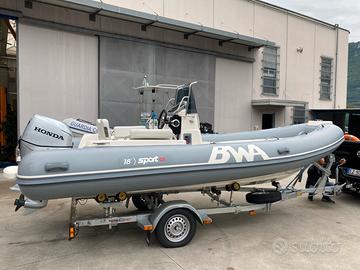 BWA SPORT 18 GT + HONDA BF 40E