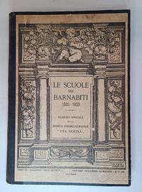 LE SCUOLE DEI BARNABITI 1533 - 1833