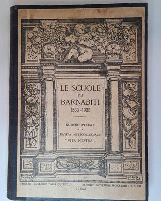 LE SCUOLE DEI BARNABITI 1533 - 1833
