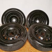 cerchi + pneumatici 165/70/R14 Citroen c3