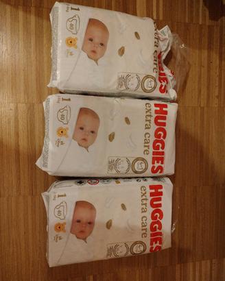 pannolini huggies misura 1 Nuovi