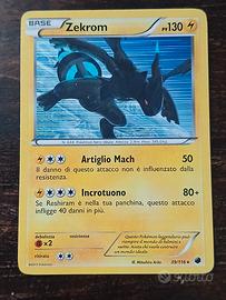 Carta Pokemon Zekrom holo 