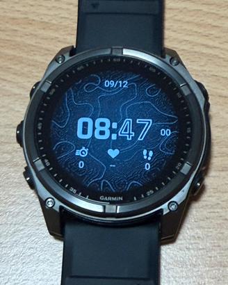Garmin Fenix 8 51mm solar sapphire- titanio-solare