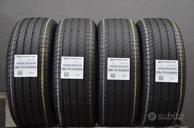4 pneumatici michelin 195/55 r16 87h tu32695