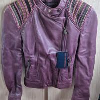 Giacca in pelle Trussardi