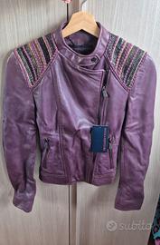 Giacca in pelle Trussardi
