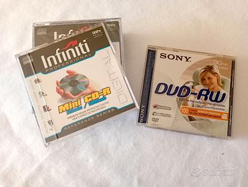5 Mini CD-R + 1 Mini DVD-RW