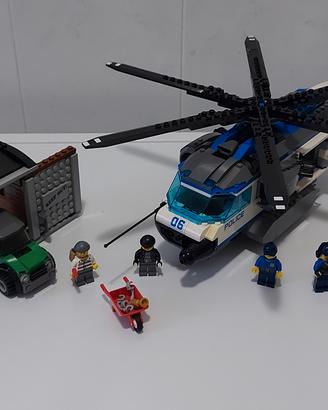lego city 60046 elicottero di sorveglianza 
