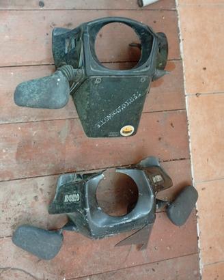 2 maschera cuppini anni 80 copertura manubrio faro