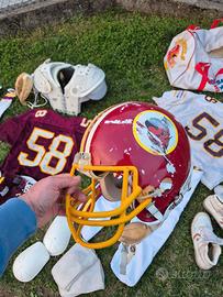 Set  Football Americano Vintage - RED DEVILS COMO