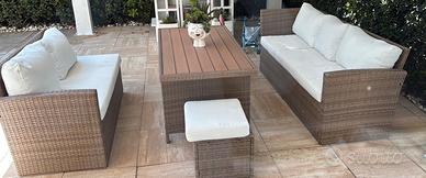 Set divanetto da giardino