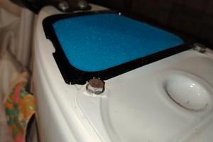 porta filtro POLINI x Vespa 50 N , special ,125