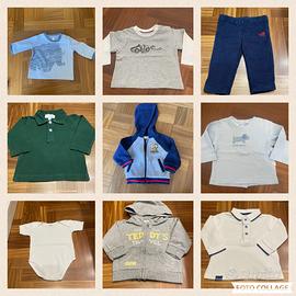 Set lotto abbigliamento 0/6 mesi bimbo neonato