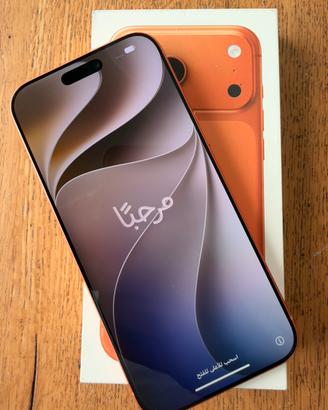 Iphone 17 pro max 512Gb Arancione