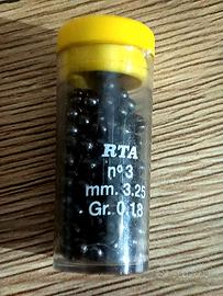 RTA Pallini da Pesca, N°3 / 3,25mm / 0,18g