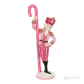 Schiaccianoci Natalizio Pink Candycane