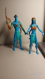 Coppia action figure Avatar Kinder Gran Sorpresa 