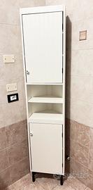 Mobile bagno angolare Silveran ikea bianco