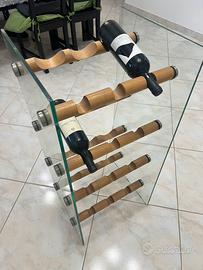 Portabottiglie serie Crystal