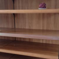 scaffale negozio in legno 
