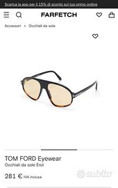 Occhiali tom ford