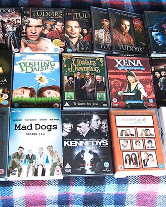 Dvd 30 cofanetti e serie tv ,solo in lingua Ingese