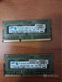 modulo di memoria RAM SO-DIMM DDR3 da 2 GB