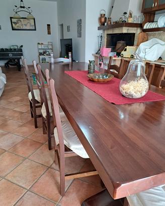 Tavolo fratino in legno massello