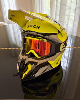 Casco AIROH e mascherina ETHEN originali