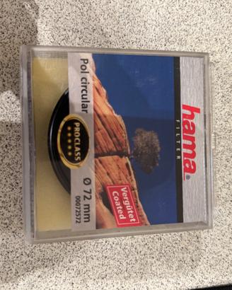 2 Filtri HAMA obiettivo 72mm