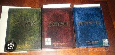 dvd signore degli anelli 