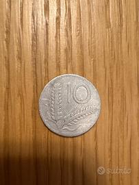 Moneta 10 lire 1953