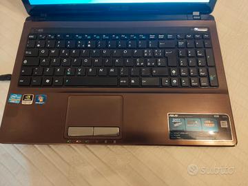 PC Asus x53s i7 8gb RAM SSD 250gb GeForce 2gb