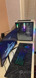 pc da gaming+postazione