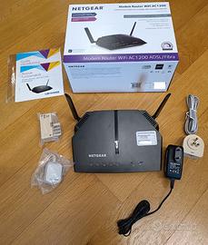 Router ADSL/VDSL/Fibra Netgear D6220 WiFi