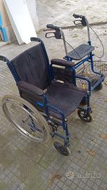 Carrozzina e Deambulatore per disabili