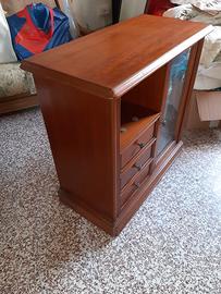 mobile bar con cassettiera  per soggiorno