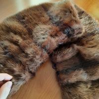 Collo in pelliccia di volpe